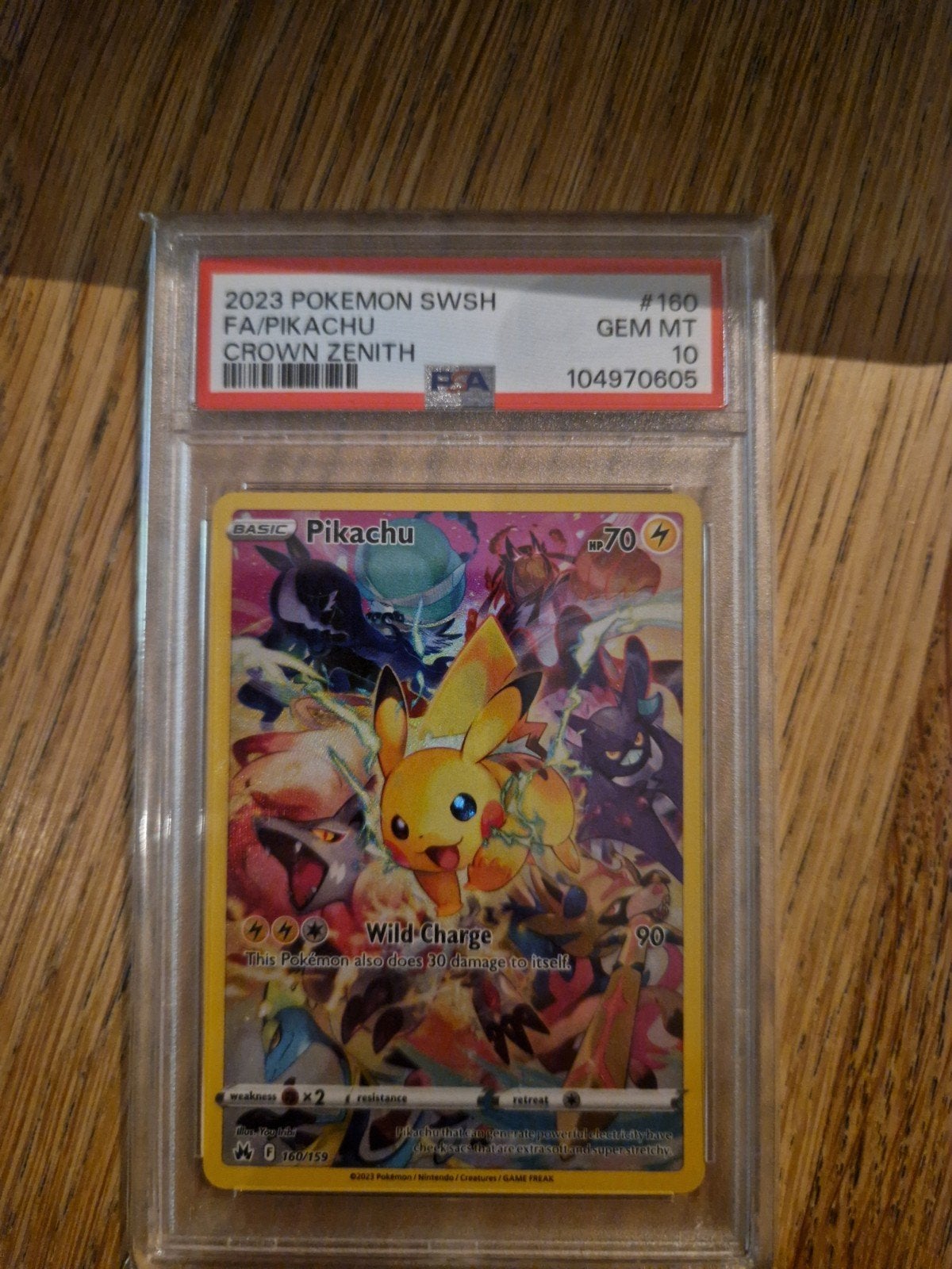 4x Pikachu PSA Slabs, Ophalen of Verzenden, Zo goed als nieuw
