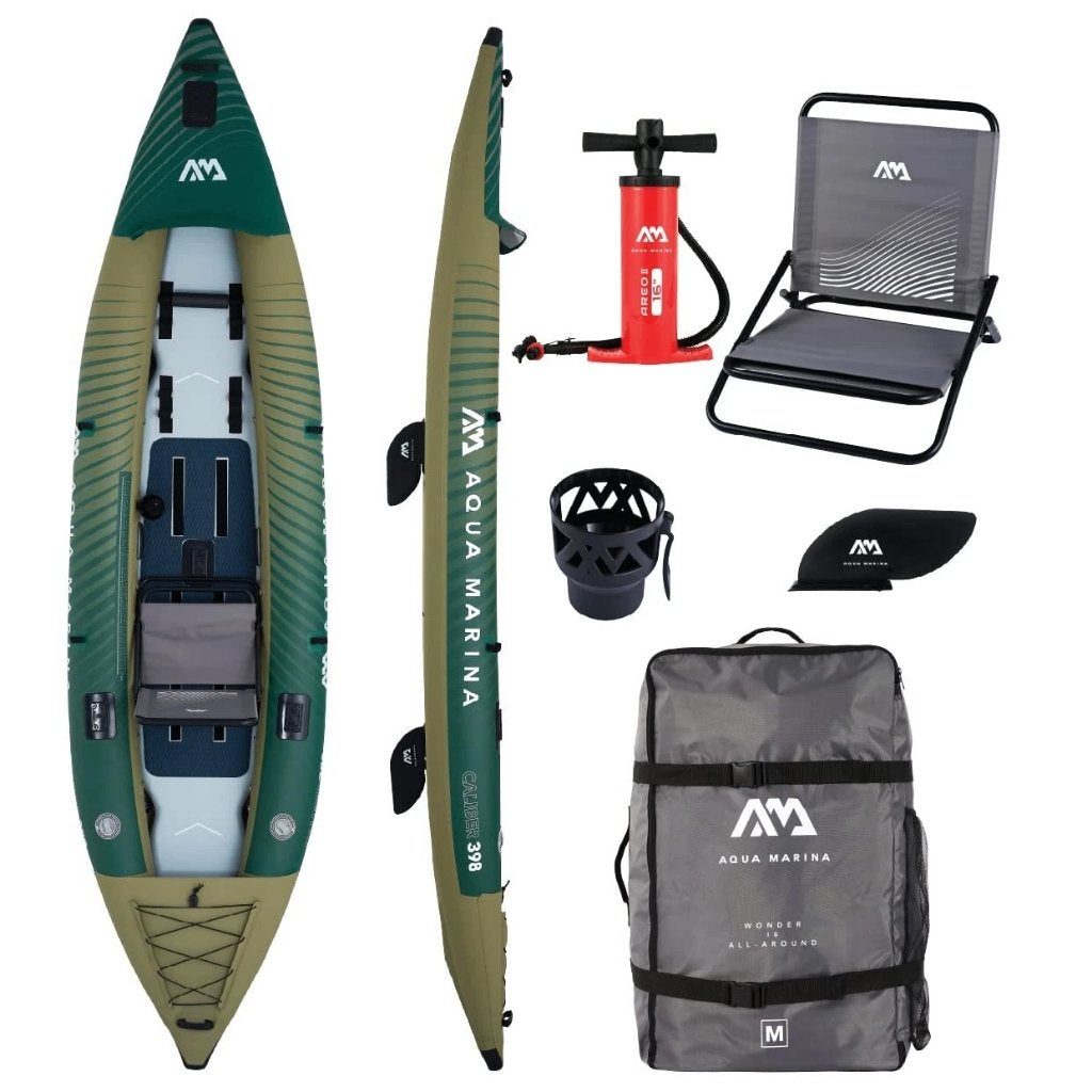 Opblaasbare Kano / Kajak Aqua Marina Caliber 398. Nieuw, Ophalen, Opblaasbaar, Nieuw, 1-persoons