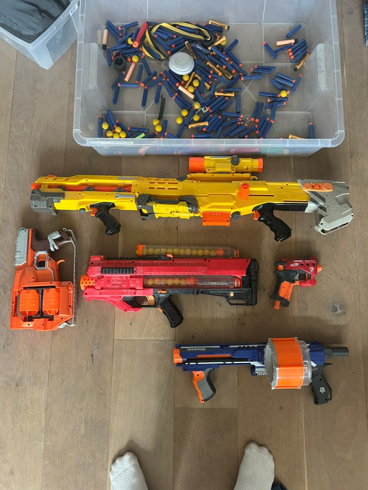 Nerf gun collectie, Ophalen, Zo goed als nieuw