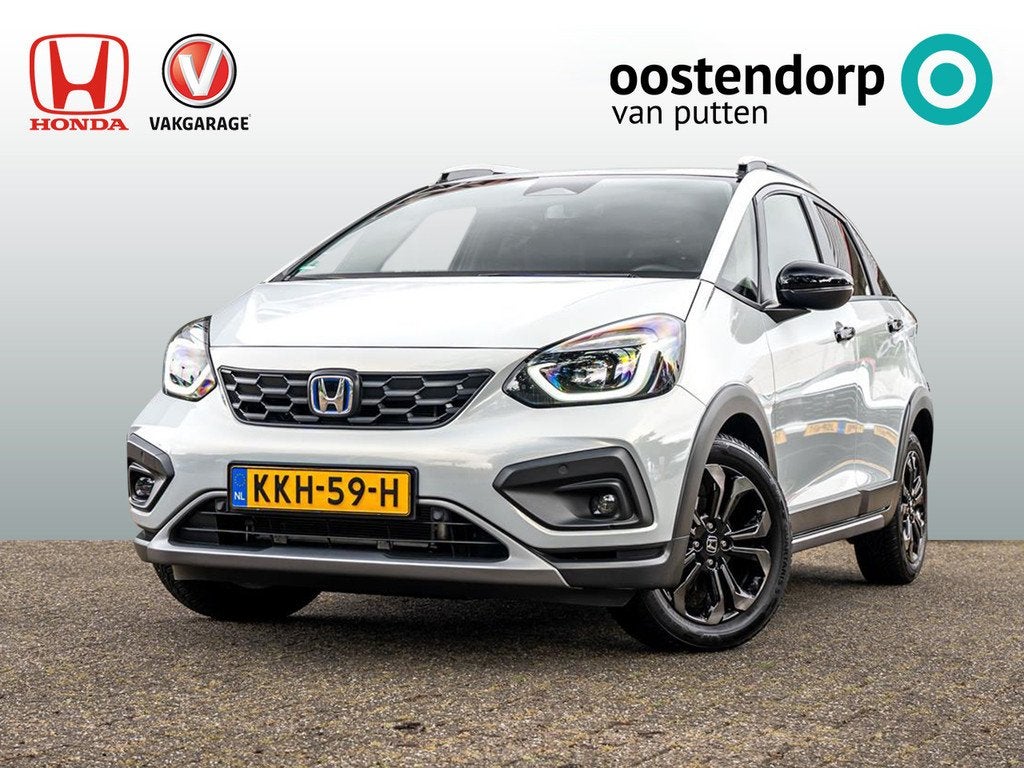 HONDA Jazz 1.5 Full Hybrid Advance Crosstar automaat | Stoel, Stof, 4 cilinders, Wit, Bedrijf
