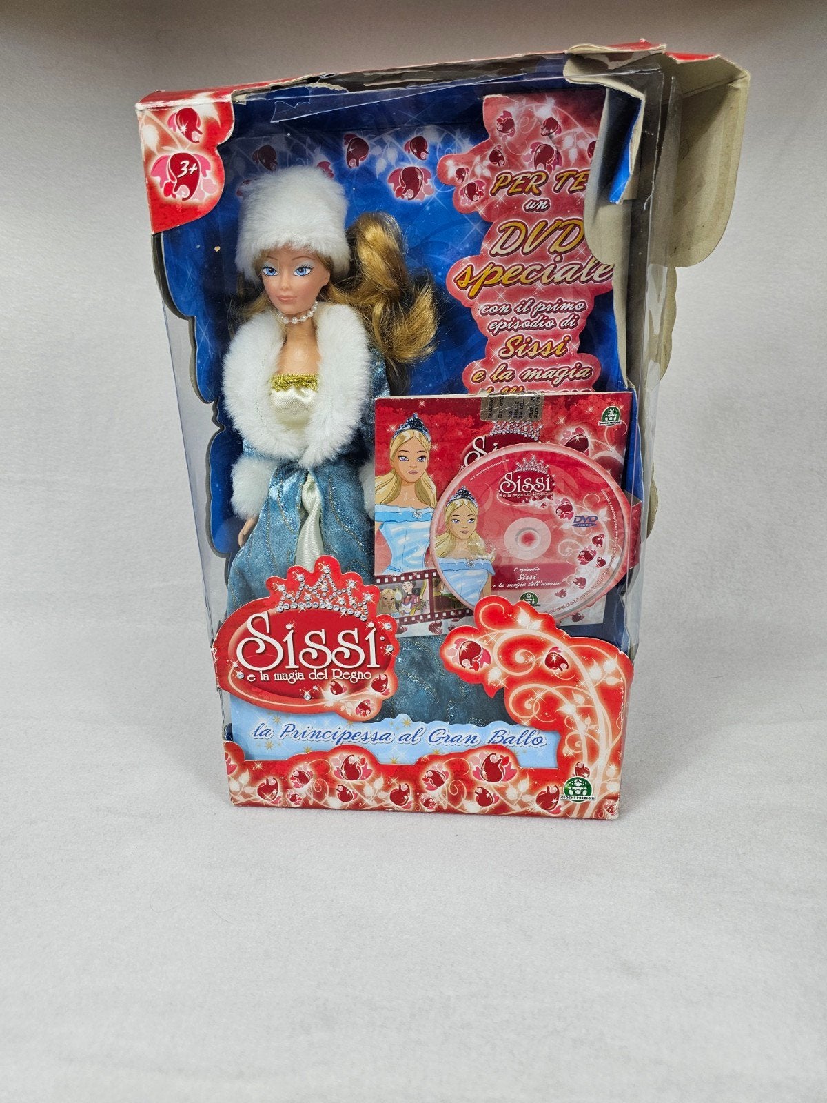 Sissi prinses vintage pop met DVD - Nieuw in doos, Ophalen of Verzenden