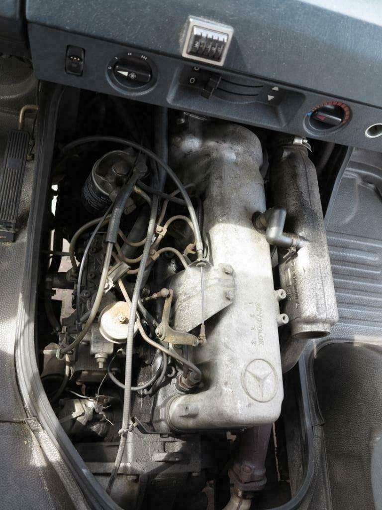 Mercedes OM616, Ophalen, Gebruikt, Mercedes-Benz