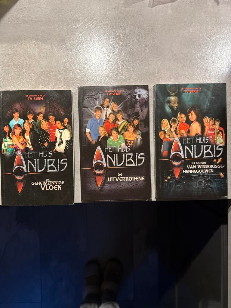 Het Huis Anubis Boeken - Deel 1, 2 en 3, Voetbal, Alle leeftijden, Ophalen of Verzenden, Zo goed als nieuw