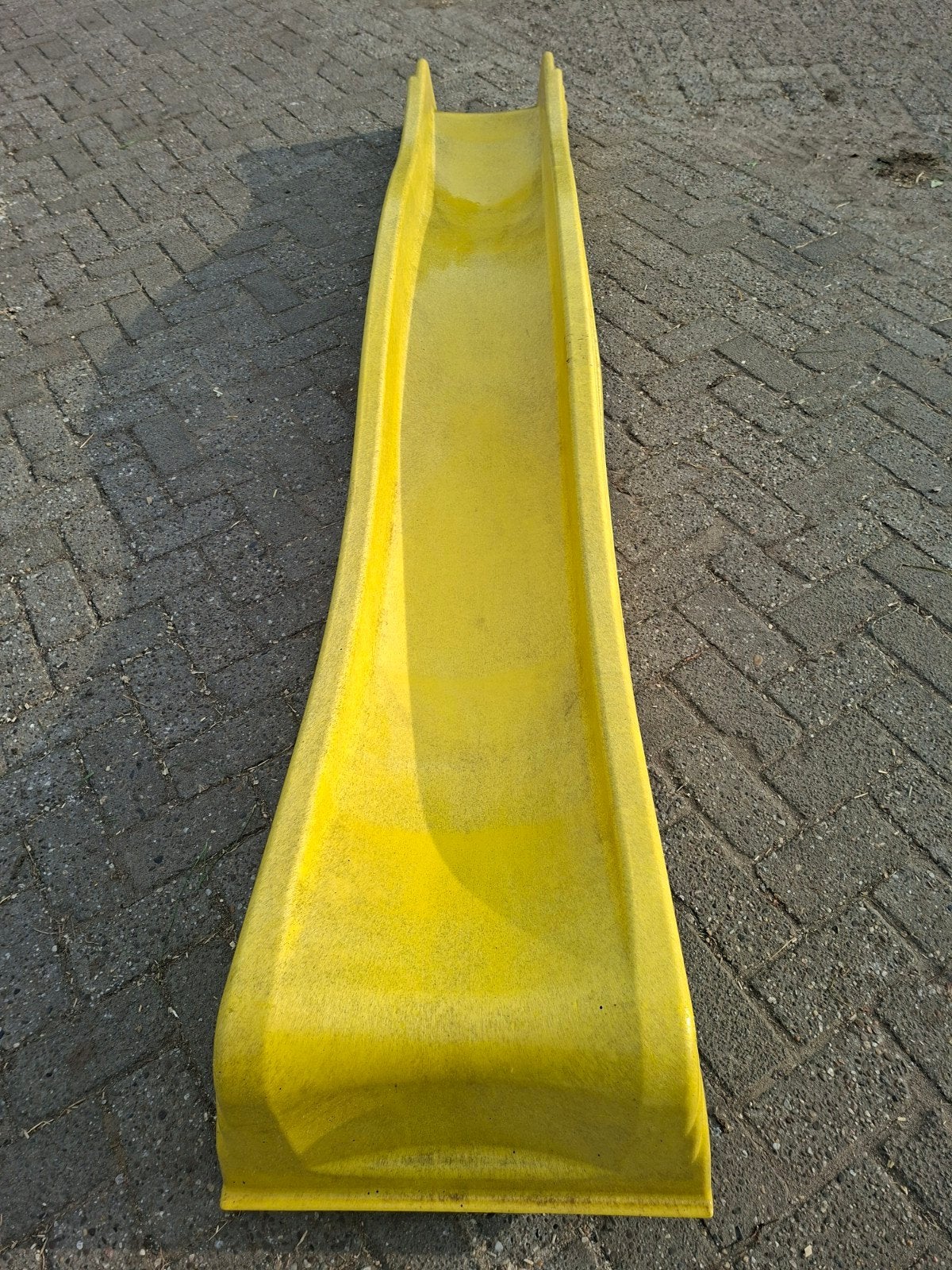 Gele glijbaan voor speeltoestel - Gebruikt, Ophalen, Gebruikt, Glijbaan, Aanbouwonderdeel