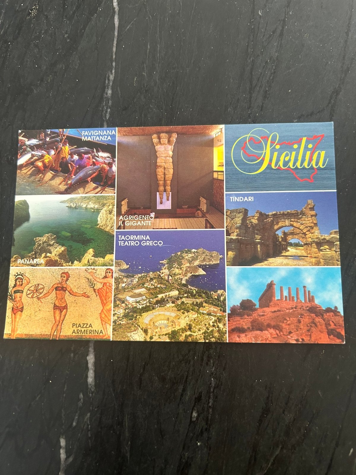 Sicilië Italië, Ophalen of Verzenden, 1980 tot heden, Gelopen, Italië