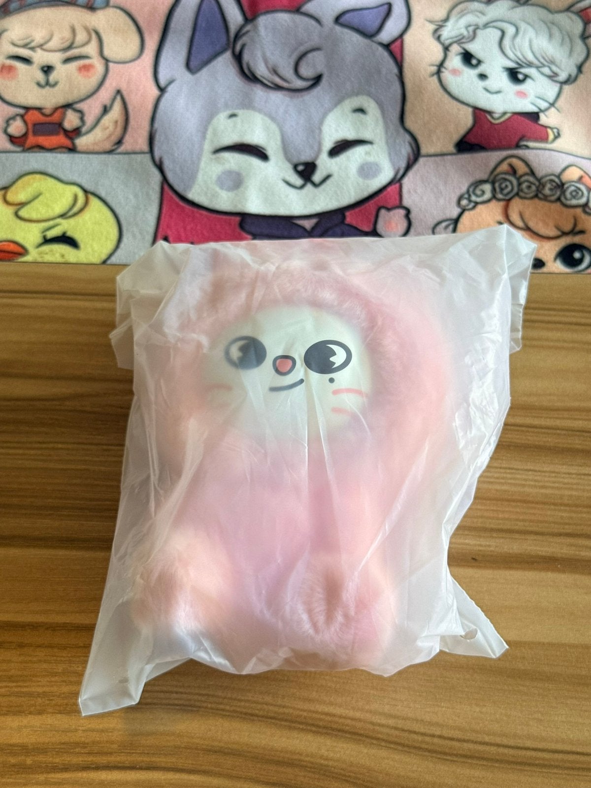 Stray Kids Jiniret skzoo plush toy version, Ophalen of Verzenden, Zo goed als nieuw, Foto of Kaart