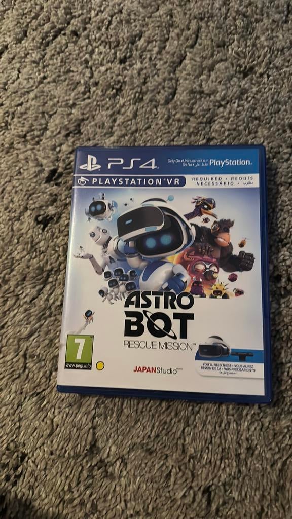 Astro bot ps4 VR, 1 speler, Ophalen, Zo goed als nieuw, Vanaf 7 jaar