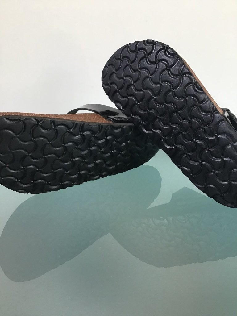 Birkenstock 39 Gizeh zwart | slippers | Gratis verzenden, Kleding | Dames, Schoenen, Slippers, Verzenden, Zwart, Zo goed als nieuw