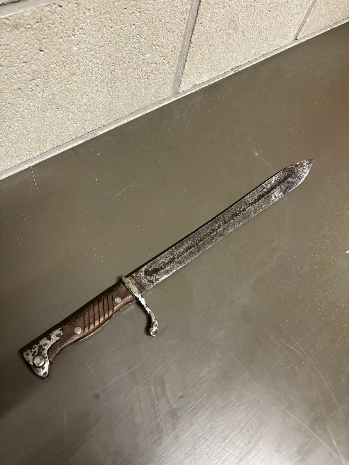 Wo1 Butcher bayonet, Antiek en Kunst, Ophalen of Verzenden