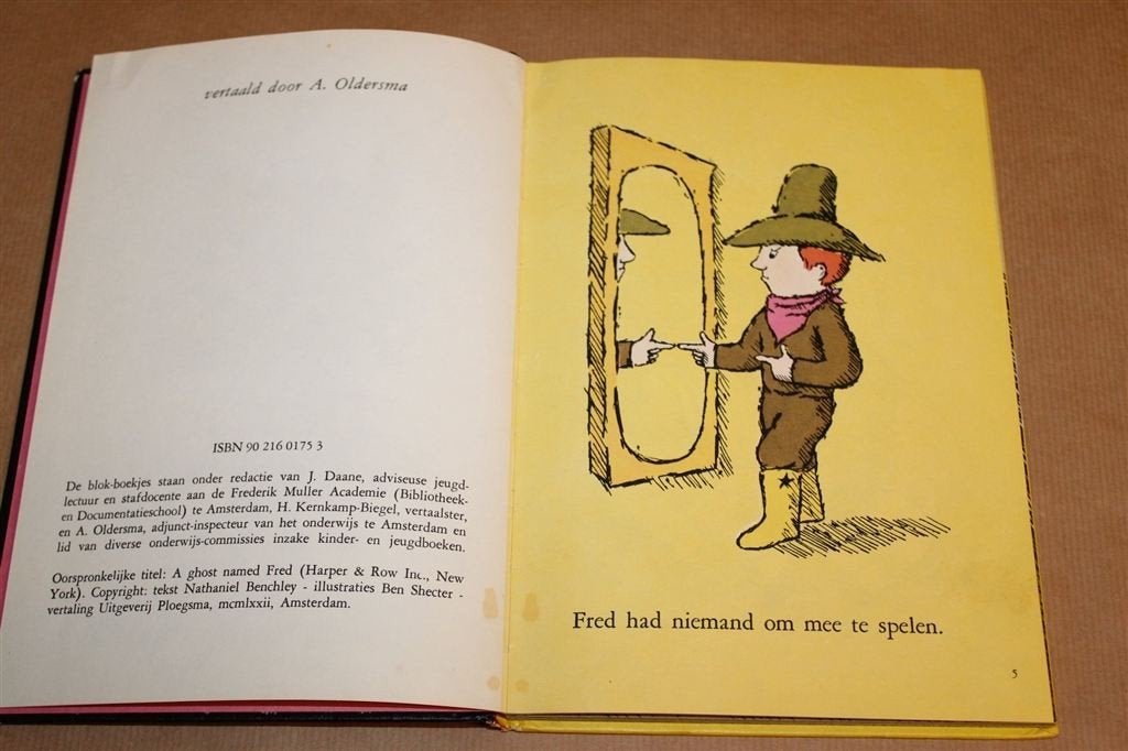 Ben je een spook? — Kinderboek Blok-boekjes 1972, Boeken, Ophalen of Verzenden, Gelezen