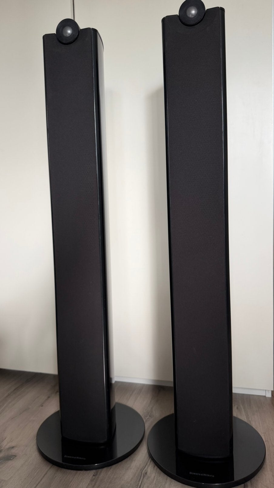 Bowers & Wilkins B&W XT8 – vloerstaande luidsprekers –zwart, Audio, Tv en Foto, Ophalen, Zo goed als nieuw, Bowers & Wilkins (B&W)