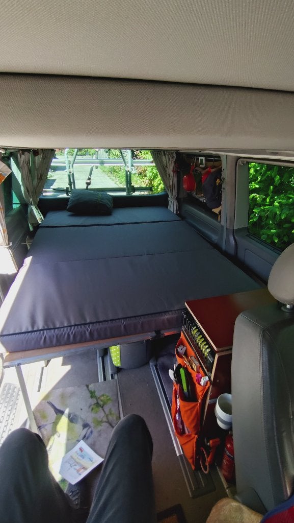 VW multivan opklapbed en kastje, Caravans en Kamperen, Camper-accessoires, Ophalen, Zo goed als nieuw