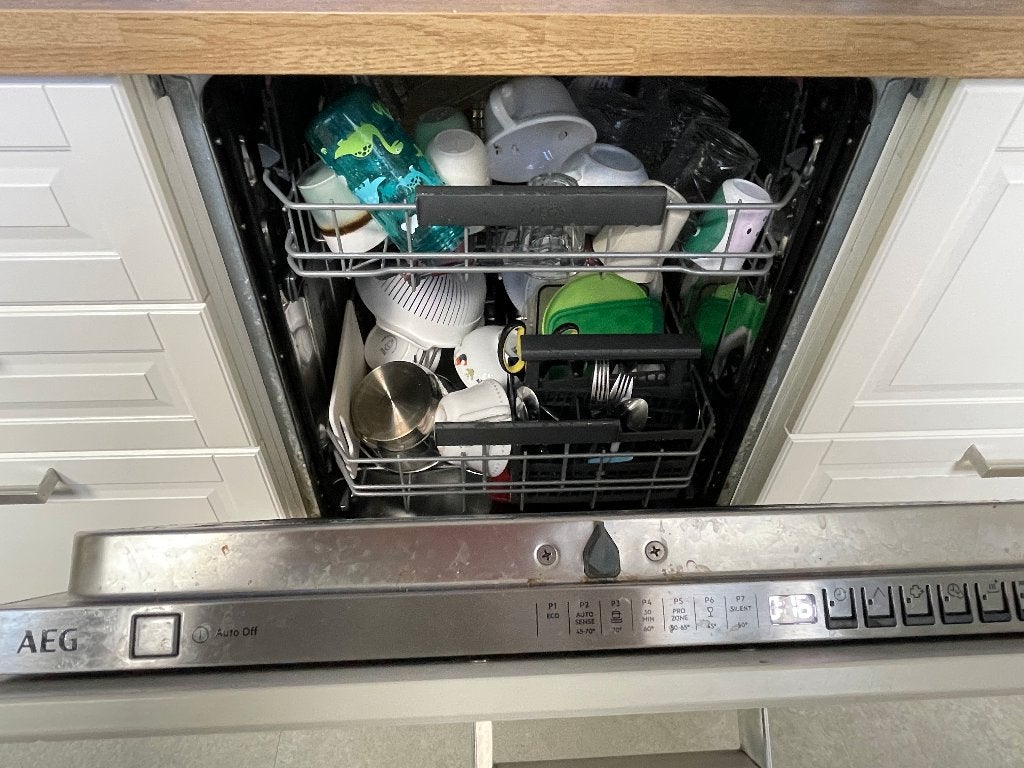 AEG Vaatwasser FSE72610P, Ophalen, Gebruikt, Minder dan 85 cm, 60 cm of meer