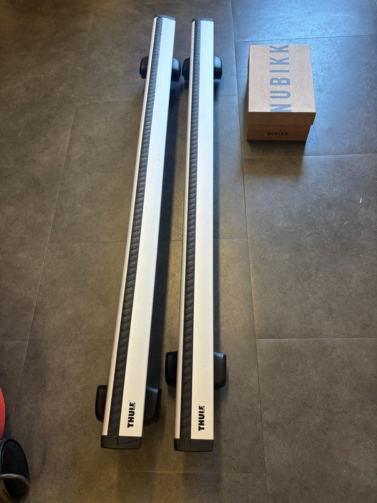 Thule 754 Dakdragers (gladdak), Auto diversen, Dakdragers, Ophalen, Gebruikt