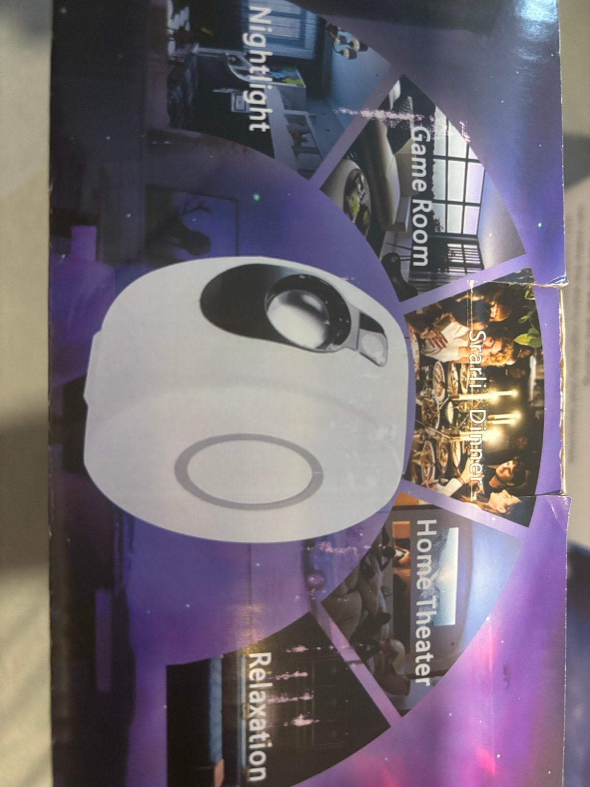 Aurora Sterrenhemel Projector - Nieuw in doos, Huis en Inrichting, Lampen | Overige, Ophalen, Wit, Overige merken, Kunststof
