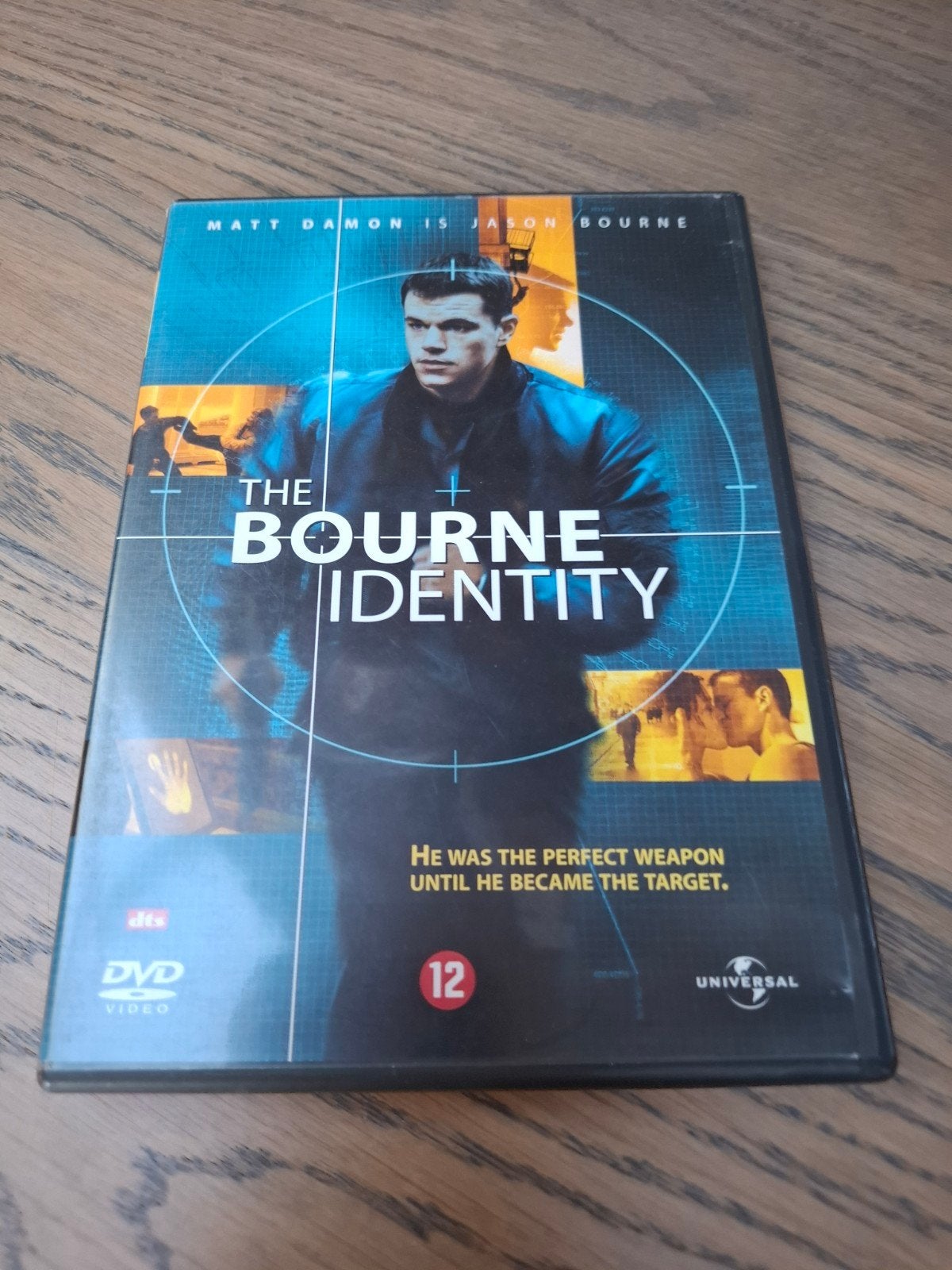 The Bourne Identity DVD - Actiethriller met Matt Damon, Nederlands, Actiethriller, Ophalen of Verzenden, Vanaf 12 jaar