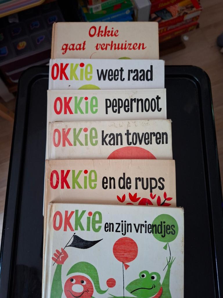 Okki boeken - 11 vintage kinderboeken, Boeken, Ophalen of Verzenden, Gelezen, Onbekend, Fictie algemeen