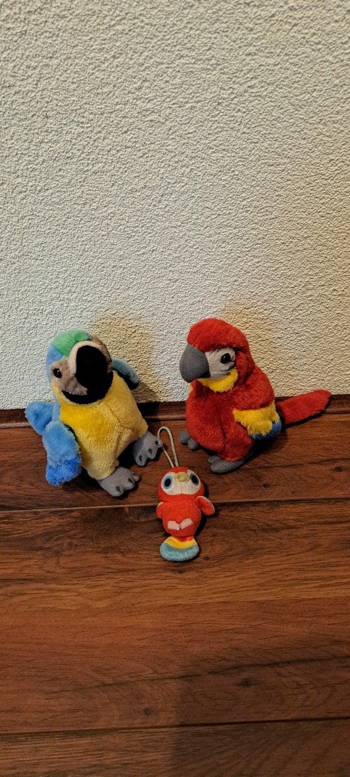 Nog  2 leuke papegaaien knuffels!
Blauwe papegaai 25 cm.
Kle, Ophalen of Verzenden, Zo goed als nieuw, Overige typen