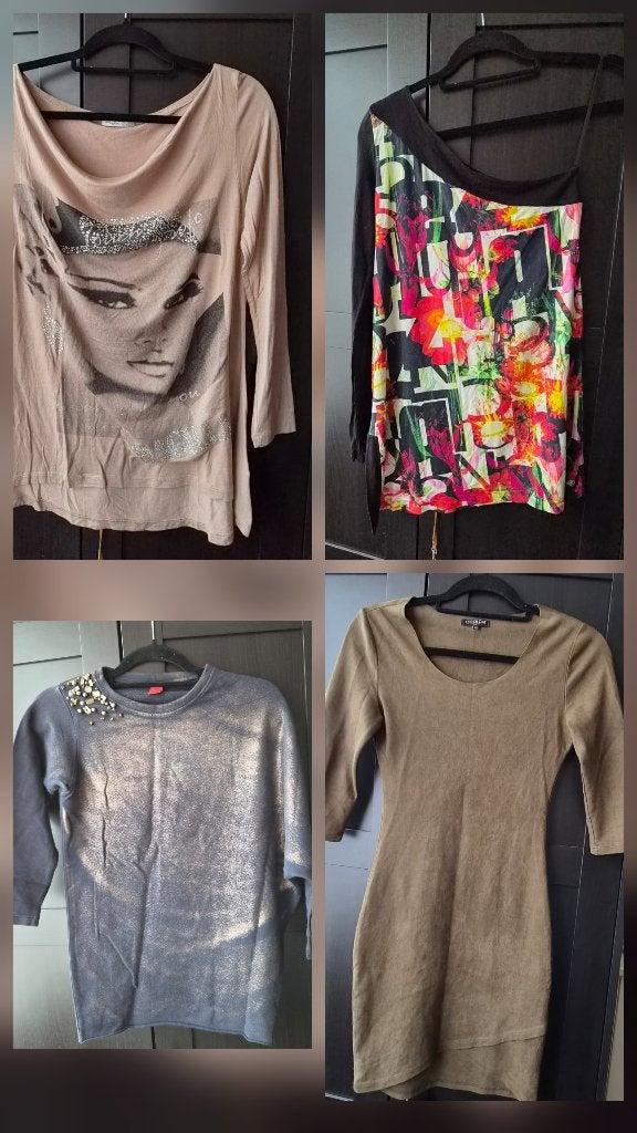 Kleding maat XS, Ophalen, Gedragen, Maat 34 (XS) of kleiner, Blauw