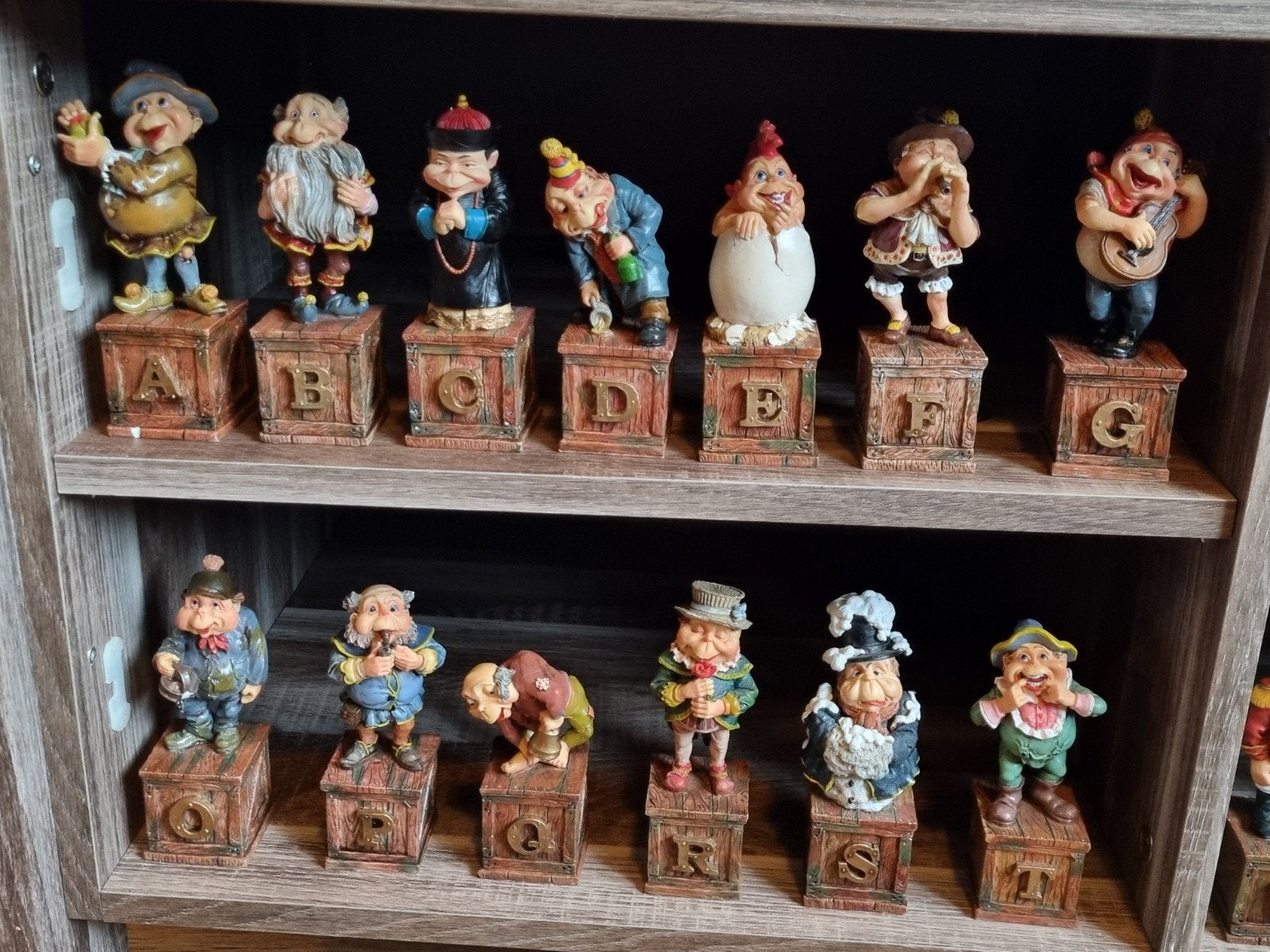 alfabet laafjes efteling, Verzamelen, Ophalen, Zo goed als nieuw, Beeldje of Poppetje
