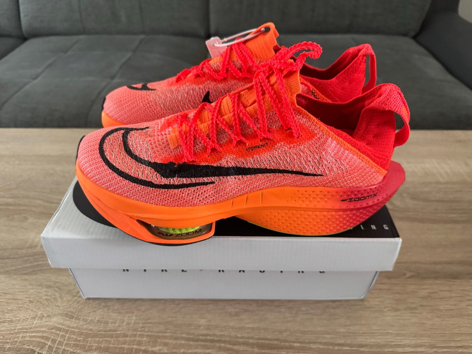 Nike Air Zoom Alphafly Next% Hardloopschoenen, Nieuw, Ophalen of Verzenden, Hardlopen, Hardloopschoenen