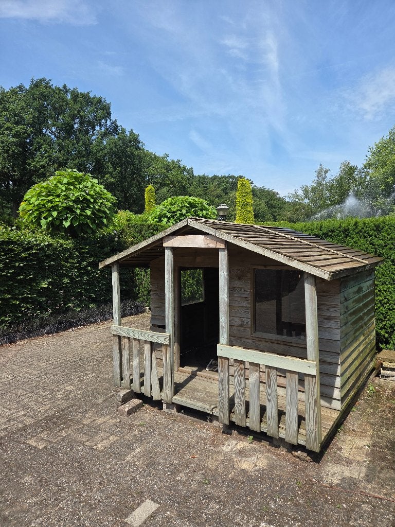 Speelhuisje, Ophalen, Gebruikt, Hout