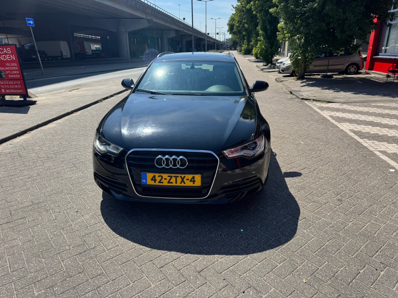 Zwart Audi A6 Avant 2.0 TFSI S edition, Auto's, 15 km/l, Zwart, 4 cilinders, 1984 cc