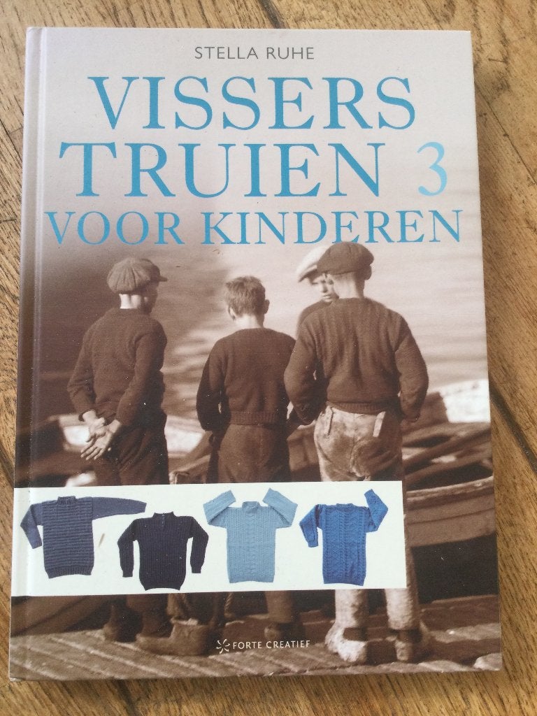 Visserstruien voor kinderen 3, Ophalen of Verzenden, Zo goed als nieuw, Breien, Patroon of Boek