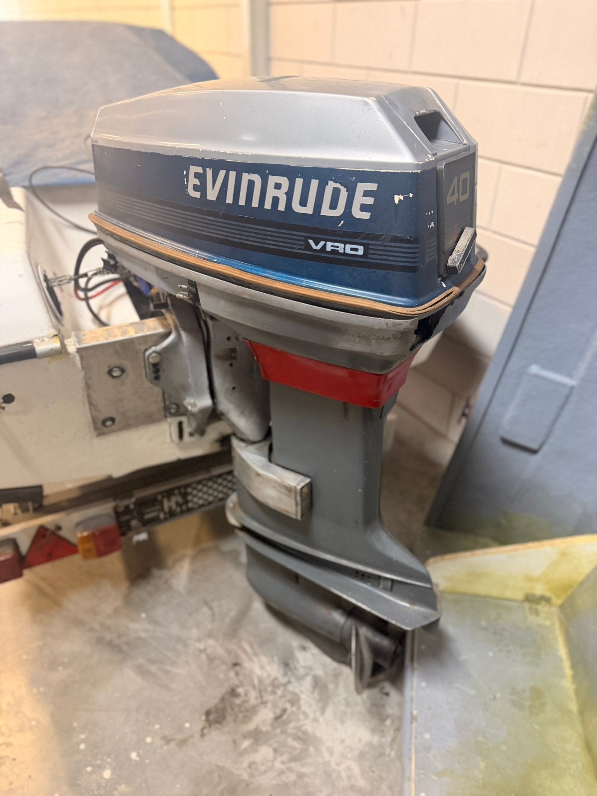 Evinrude 40 PK VRO buitenboordmotor – Lang stilgestaan, Ophalen, Zo goed als nieuw, Motor en Techniek