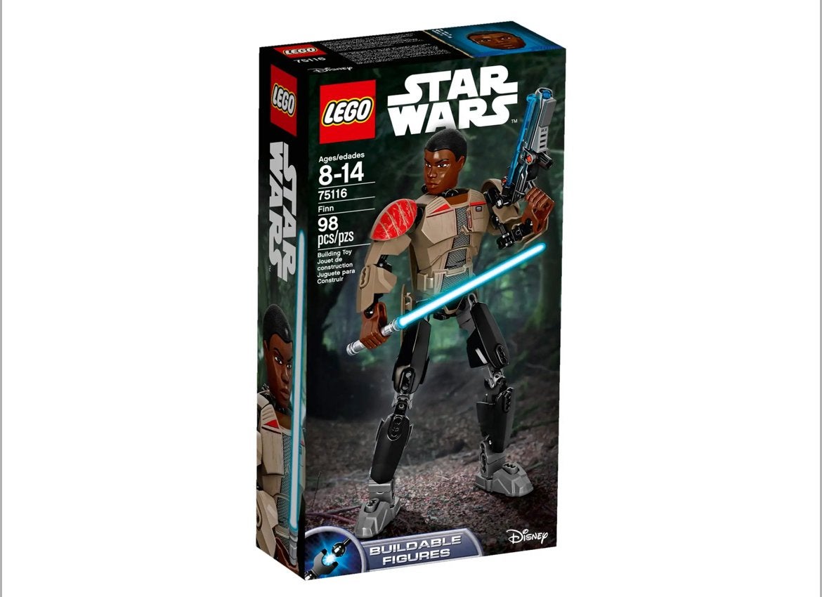LEGO Star Wars 75116 Finn - Zonder doos, met instructieboekj, Star Wars, Lego, Ophalen of Verzenden, Zo goed als nieuw