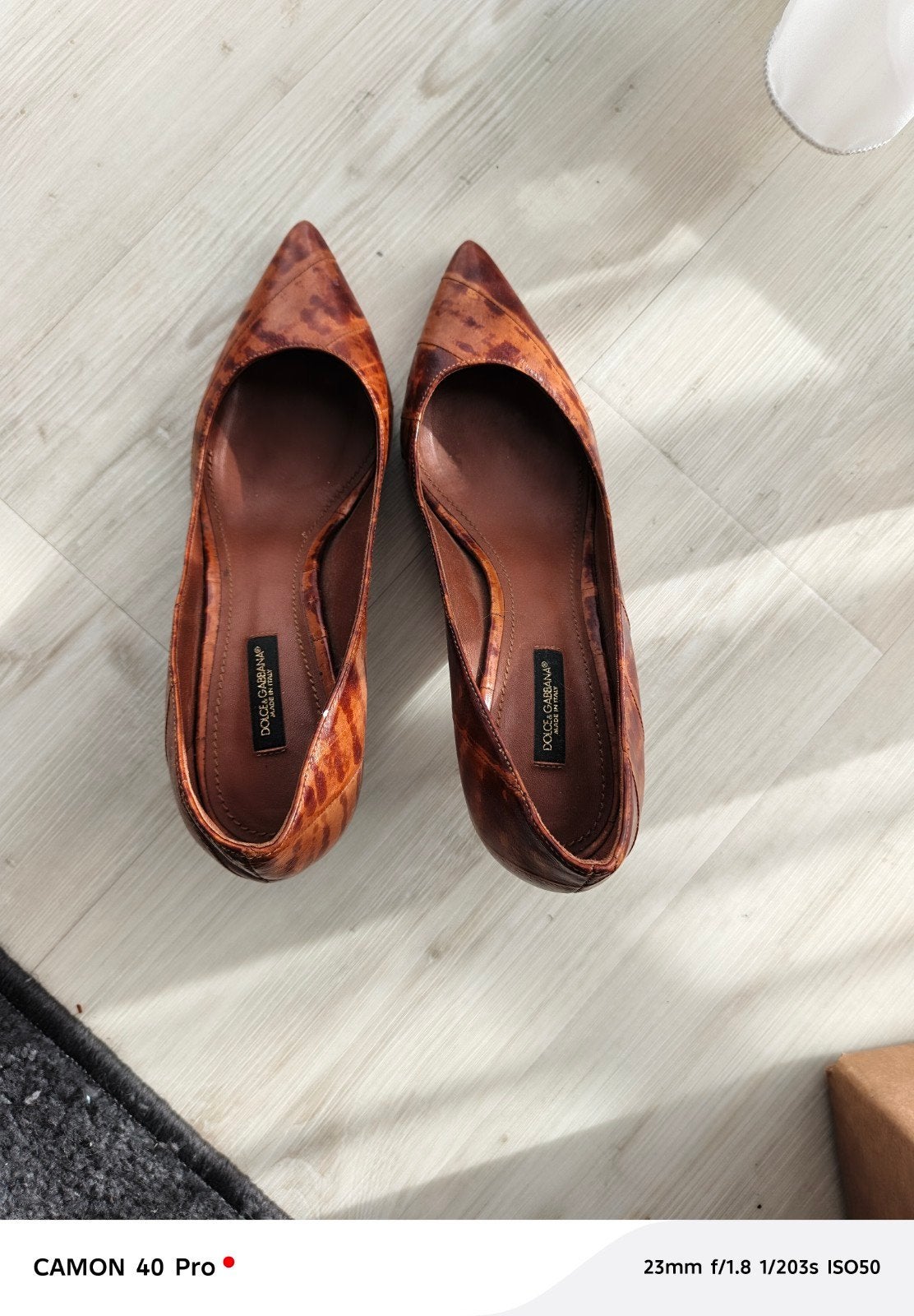 Dolce & Gabbana Pumps - Maat 38, Dolce & Gabbana, Pumps, Bruin, Ophalen of Verzenden