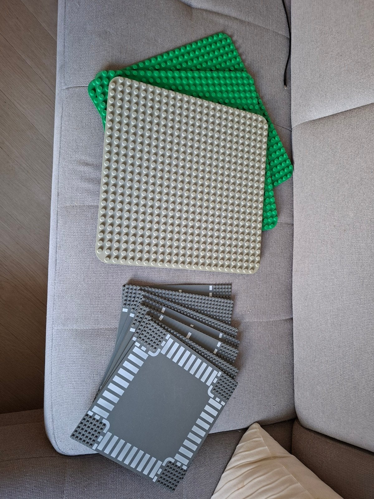 Lego bouwplaten en wegplaten, Ophalen, Gebruikt, Overige merken