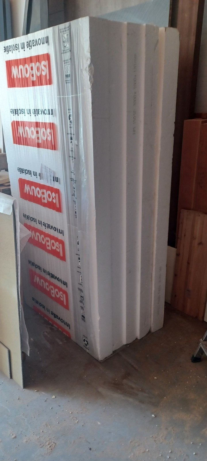 Eps 150 isolatieplaten 100x200x12, Ophalen of Verzenden, Piepschuim (Tempex), 15 m² of meer