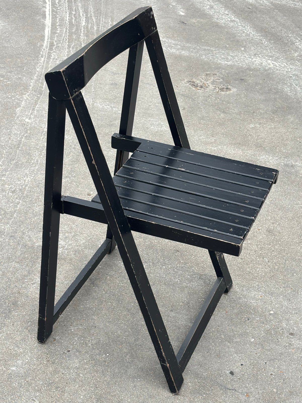 Vintage Aldo Jacober Trieste Stoel Design klapstoel, Ophalen of Verzenden