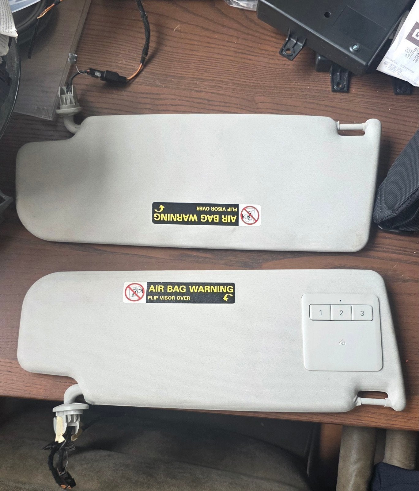 VW Golf 4 Bora New Beetle Homelink Zonnekleppen, Ophalen of Verzenden, Gebruikt, Volkswagen