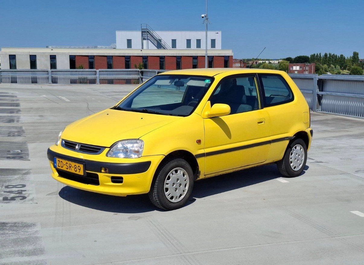 Honda LOGO 1.3 1999 Geel nieuwe APK, 450 kg, 31 €/maand, 4 cilinders, 1343 cc