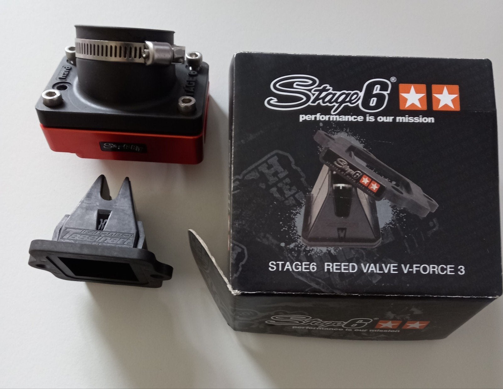Nieuwe Stage6 Inlaatset: Spruitstuk + Wig + V-Force 3 Membrn, Ophalen of Verzenden, Nieuw, Overige typen, Stage6