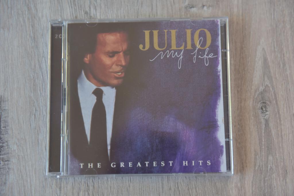 JULIO IGLESIAS --- MY LIFE 2CDbox THE GREATEST HITS, Cd's en Dvd's, Verzenden, 1980 - 1989, Zo goed als nieuw, Boxset