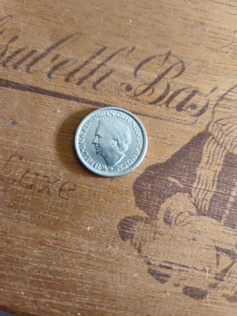 Wilhelmina kwartje 1948, Ophalen of Verzenden, Koningin Wilhelmina, 25 cent, Losse munt