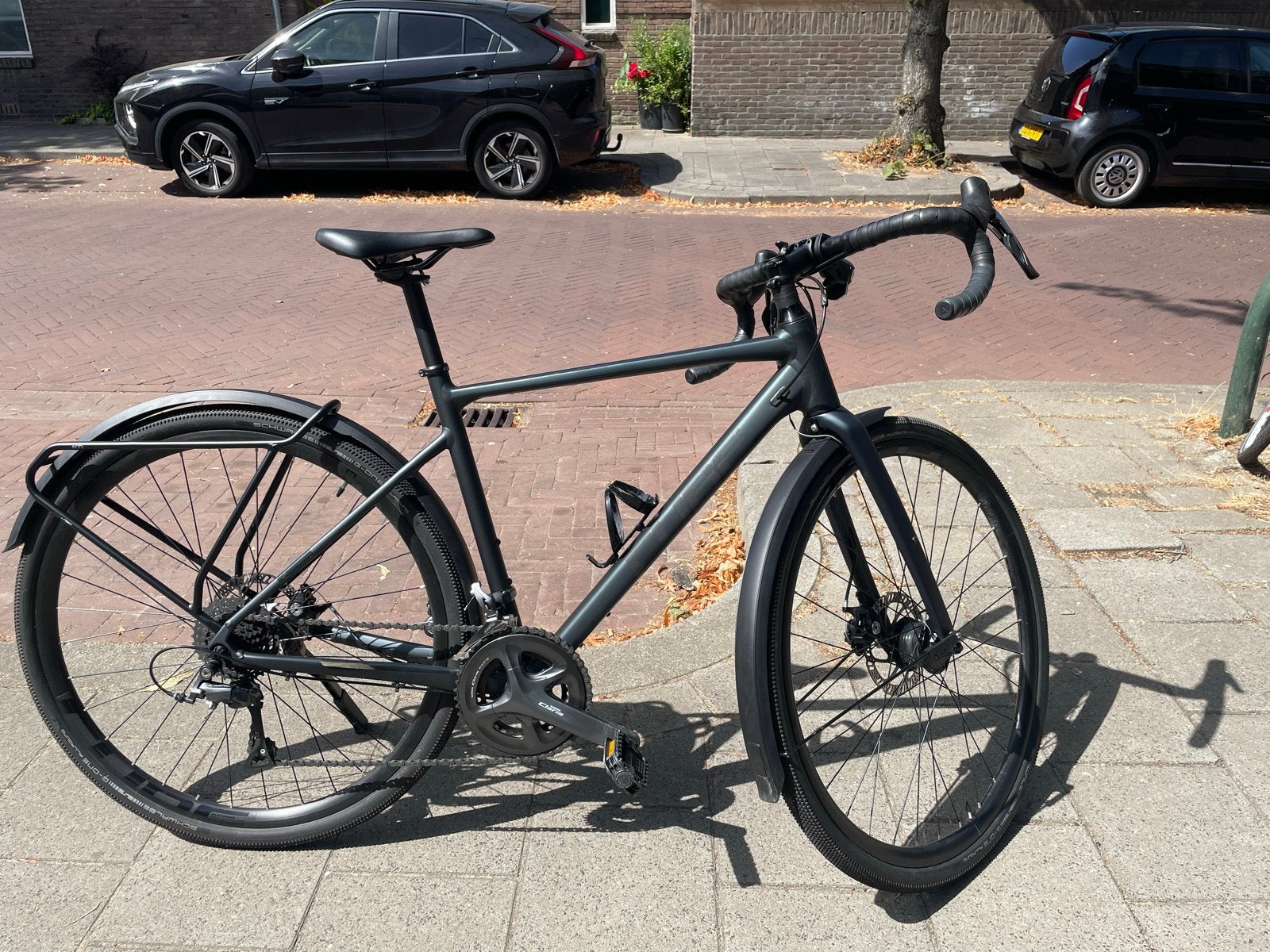 Cube Nuroad FE Gravelbike - Deepblue 'n' Metalgrey, 28 inch, 49 tot 53 cm, Zo goed als nieuw, 15 tot 20 versnellingen