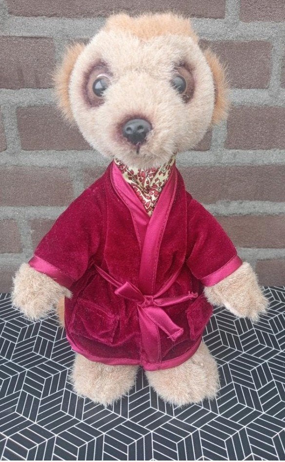 YAKOV'S  ALEKSANDR knuffelig stokstaartje 27cm, Ophalen, Zo goed als nieuw, Overige typen