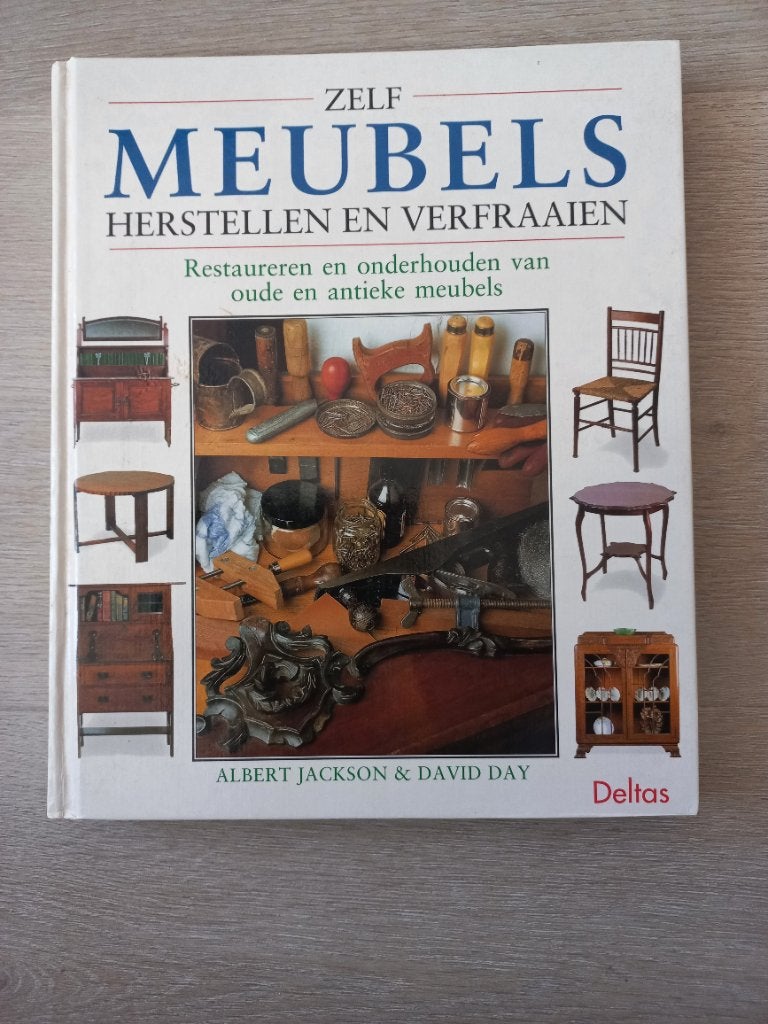 Zelf Meubels Herstellen en Verfraaien - Albert Jackson, Boeken, Ophalen of Verzenden, Gelezen, Albert Jackson & David Day