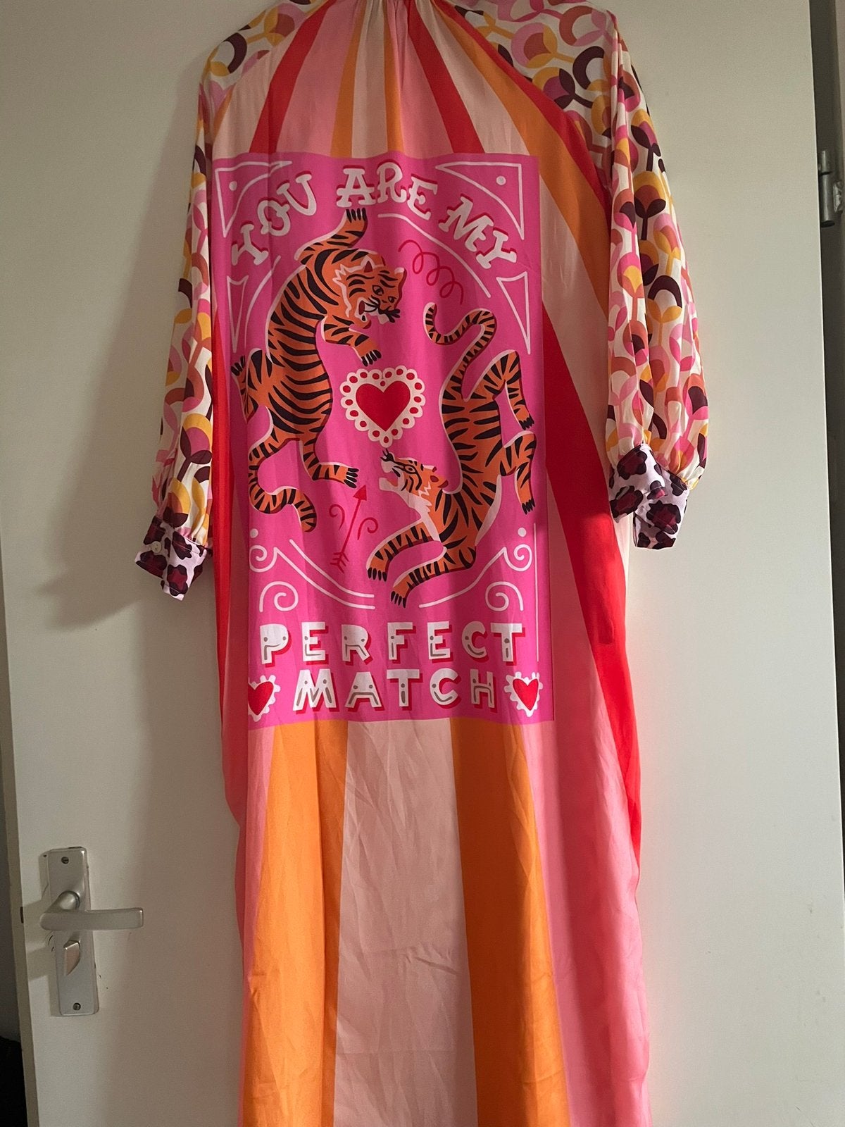 Mooie Strand/sauna) Kimono One Size. 100 % Viscose, Kleding | Dames, Verzenden, Nieuw, Overige typen