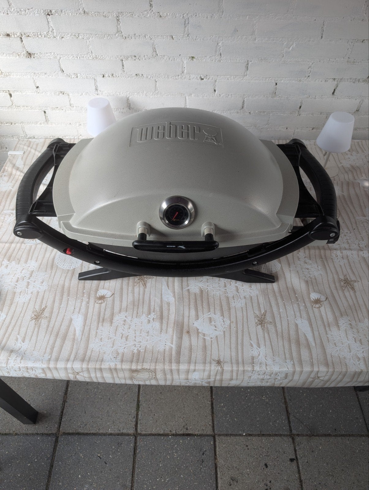 Weber gasbarbecue, Ophalen of Verzenden, Gebruikt