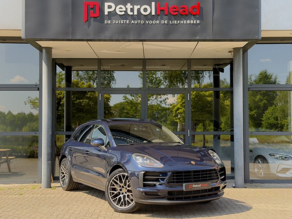 Porsche Macan 2.0, Facelift, Sport Chrono, Luchtvering, Pano, Auto's, Porsche, Automaat, Gebruikt, Euro 6, Blauw