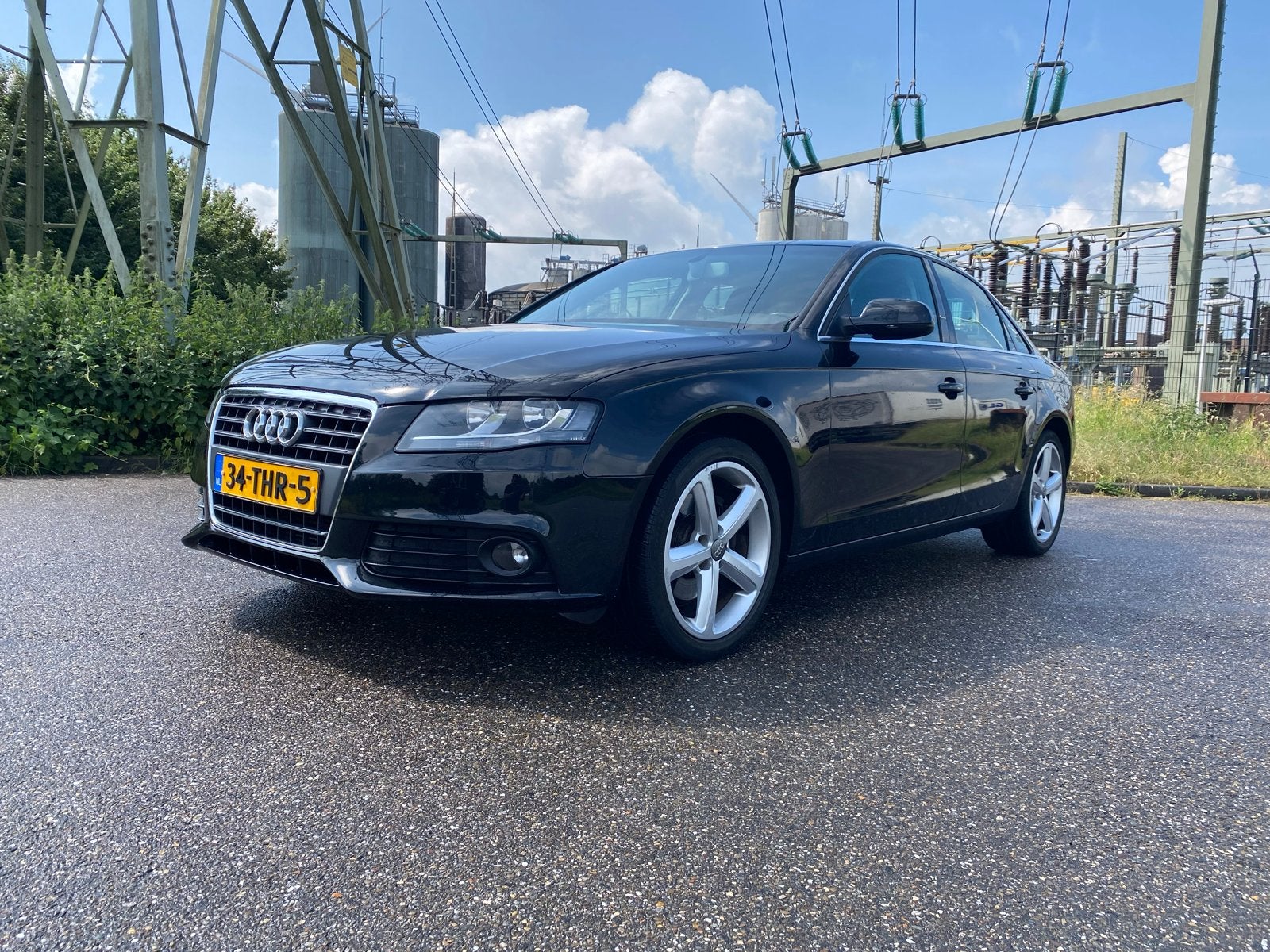 Audi A4 2.0 Tfsi 132KW Multitronic 2009 Zwart, 1440 kg, 4 cilinders, 1984 cc, 179 pk