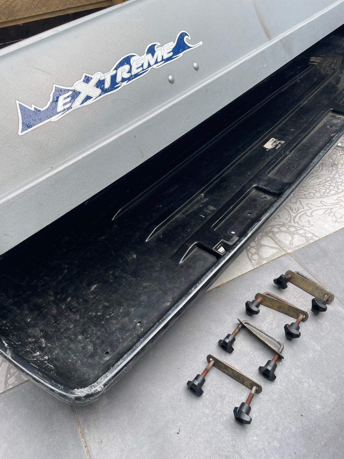 Karrite Extreme Skibox/Bagagebox 230x70x30 cm, Auto diversen, Dakkoffers, Ophalen, Gebruikt