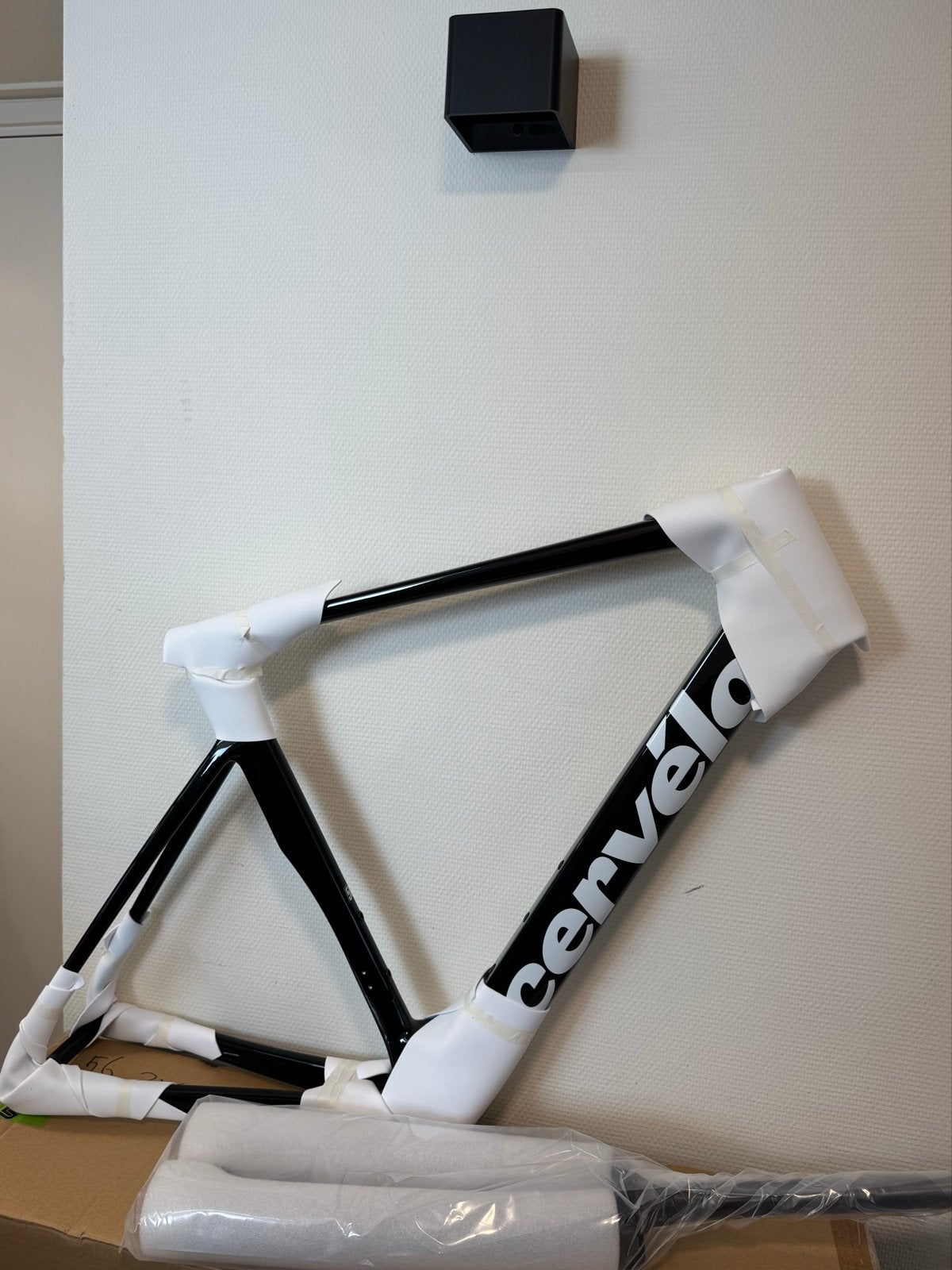 Cervelo Soloist frame zwart wit, nieuw in doos, maat 56, Ophalen, Frame, Nieuw, Racefiets