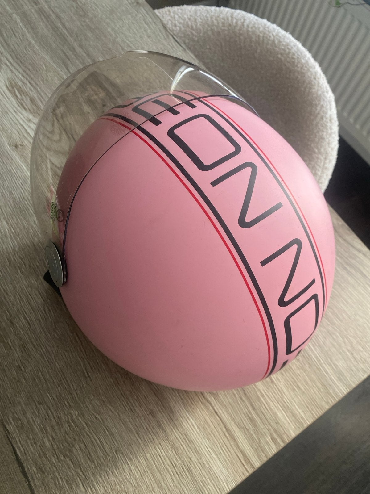 Roze Beon scooterhelm maat M, Ophalen, Gebruikt, Medium
