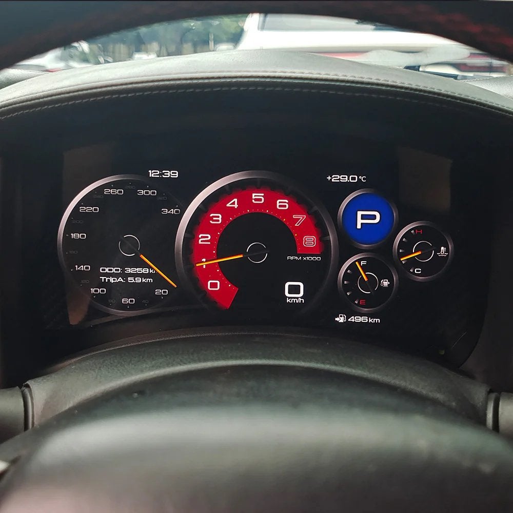 AcarDash Volledig LCD Digitaal Cluster Nissan GT-R R35, Ophalen of Verzenden, Nieuw, Nissan